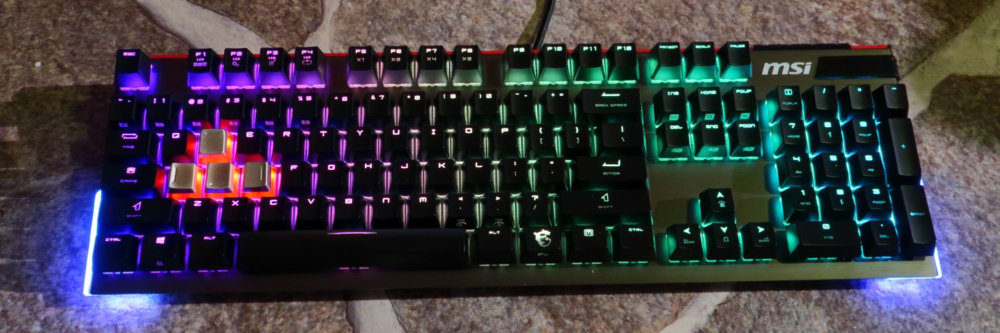 TEST: MSI Vigor GK80 Gamer.no TEST: MSI Vigor GK80 Gamer.no
